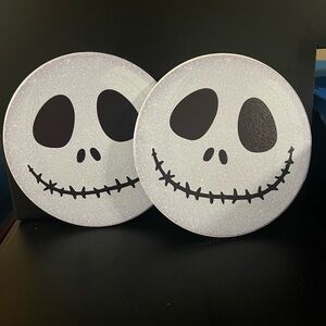 Jack Skeleton inspired ceramic coasters